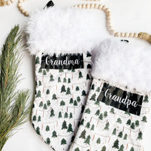 Load image into Gallery viewer, Faux Llama Christmas Stocking
