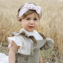 Load image into Gallery viewer, Crooked Crown Kids - Milk Fibre Headband Pink Polka Dot
