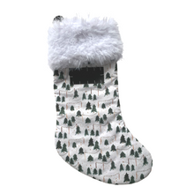 Load image into Gallery viewer, Faux Llama Christmas Stocking
